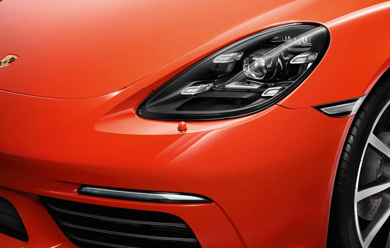 Photo wallpaper Porsche, Roadster, Porsche, Boxster, bokster, 718