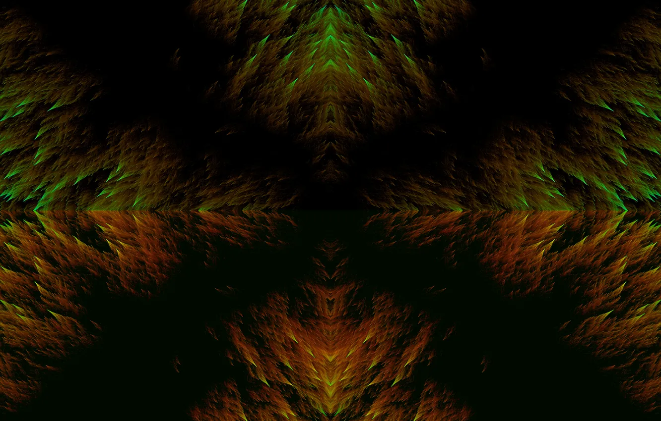 Photo wallpaper background, dark, abstract, symmetry