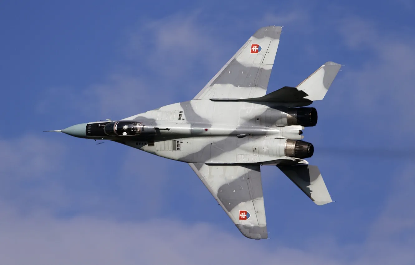 Photo wallpaper fighter, flight, multipurpose, MiG-29AS