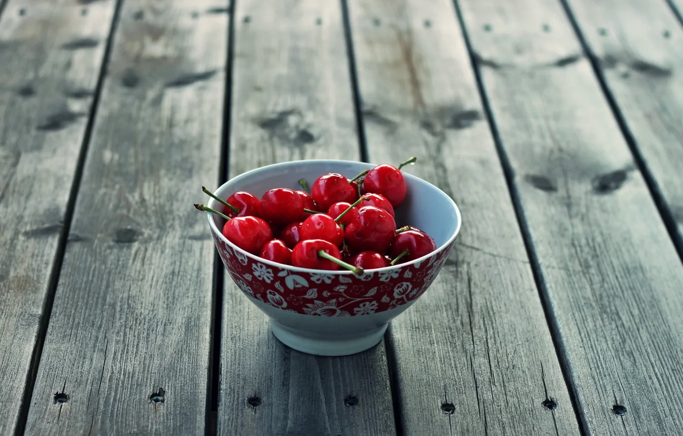 Photo wallpaper berries, food, viznya