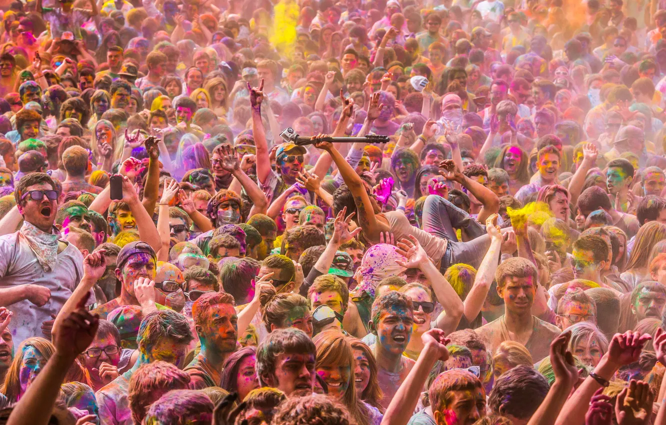 Photo wallpaper Utah, festival of colors, salem