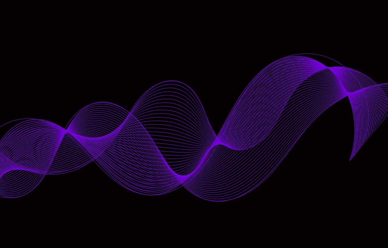 Photo wallpaper background, black, purple twirl