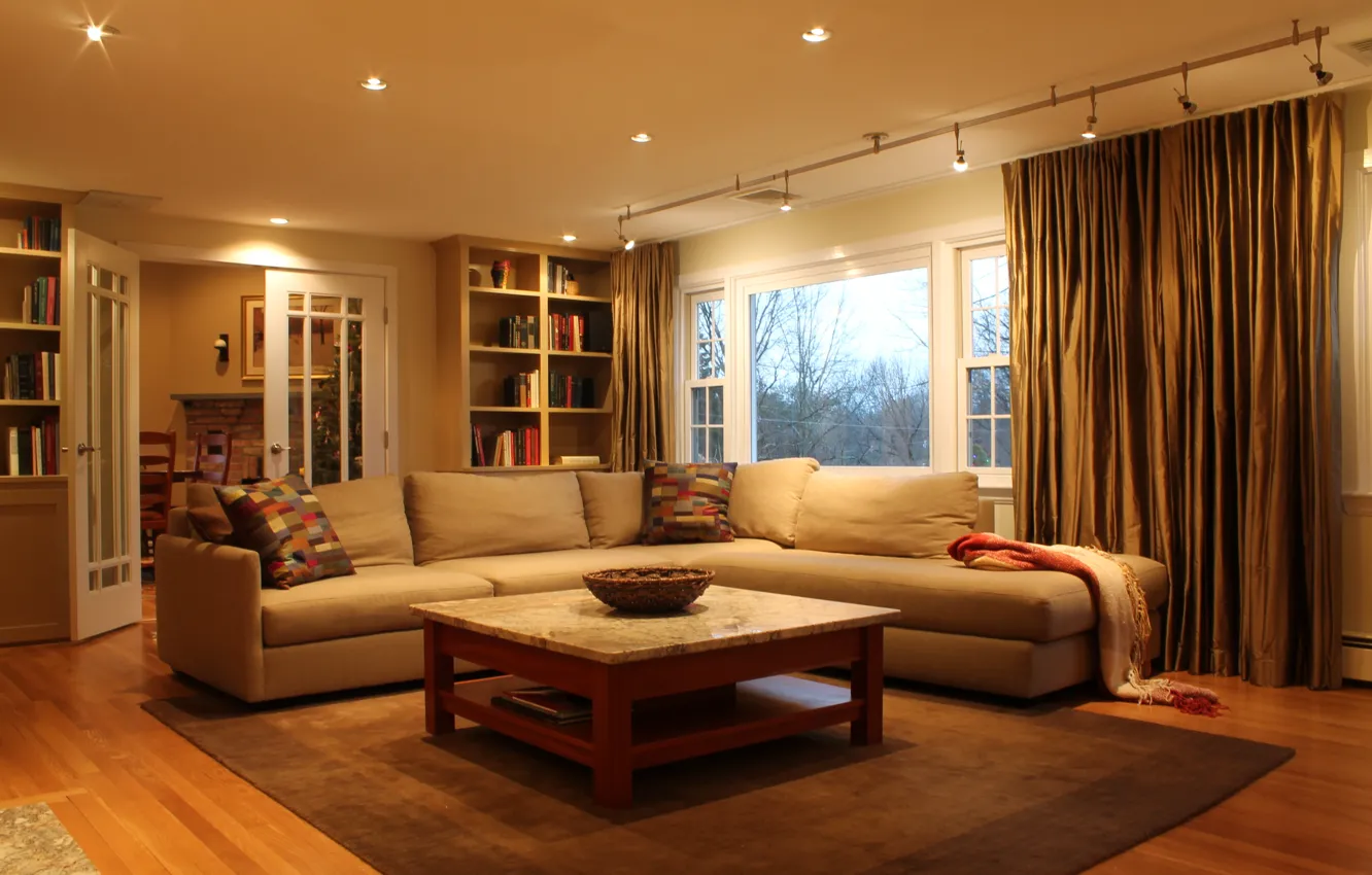Photo wallpaper design, style, room, interior, living room