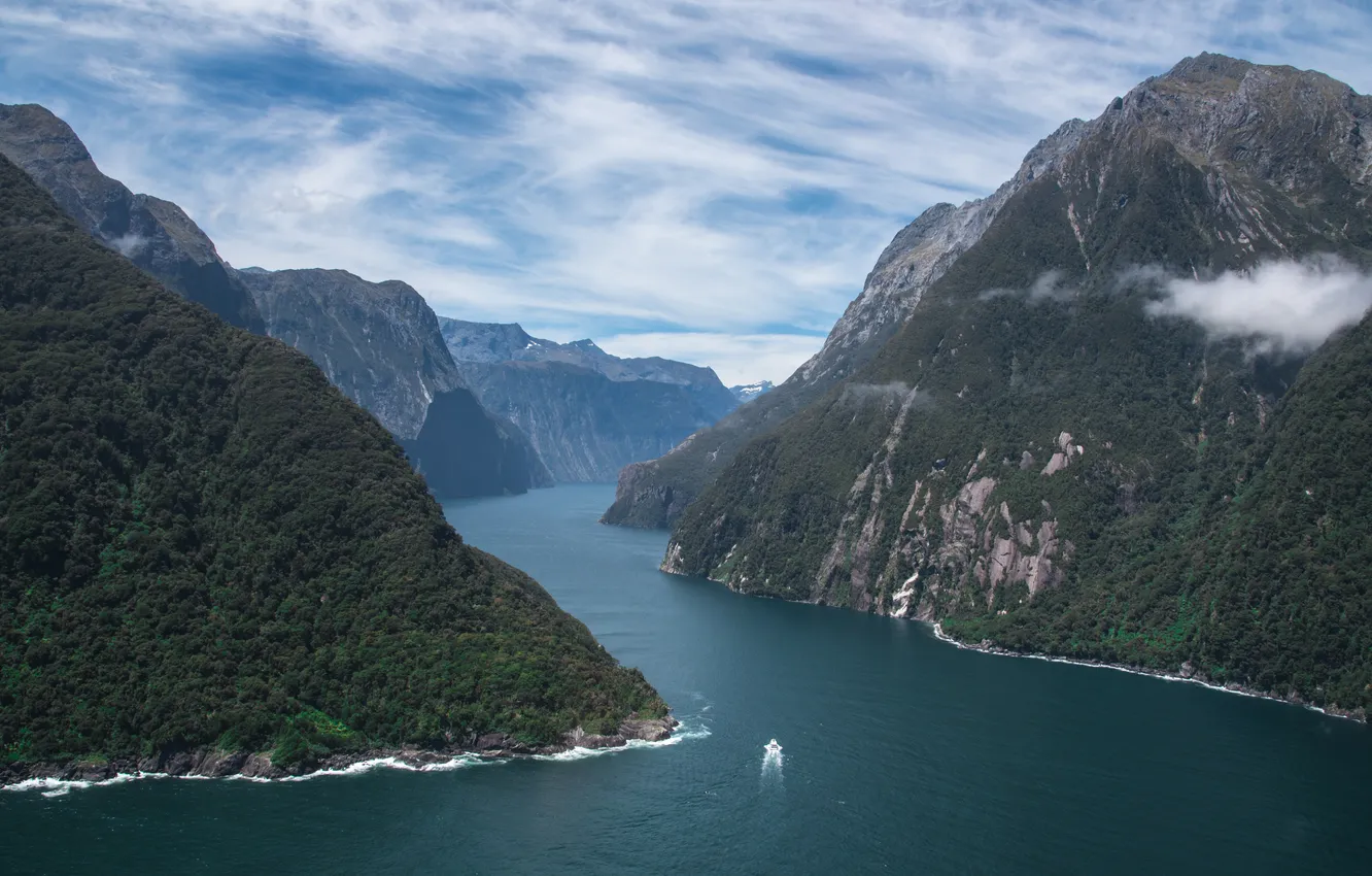 Photo wallpaper sea, coast, water