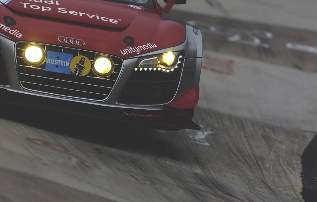 Photo wallpaper Audi, audi, race, track, race