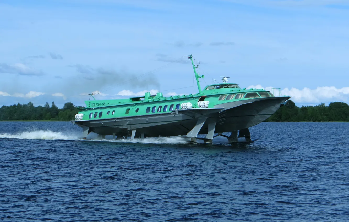 Photo wallpaper ship, hydrofoils, Comet-12