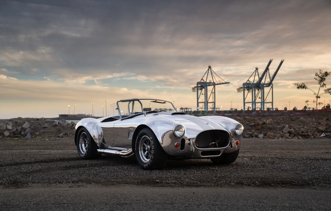 Photo wallpaper Shelby, retro, Cobra, classic, Shelby Cobra 427 S/C