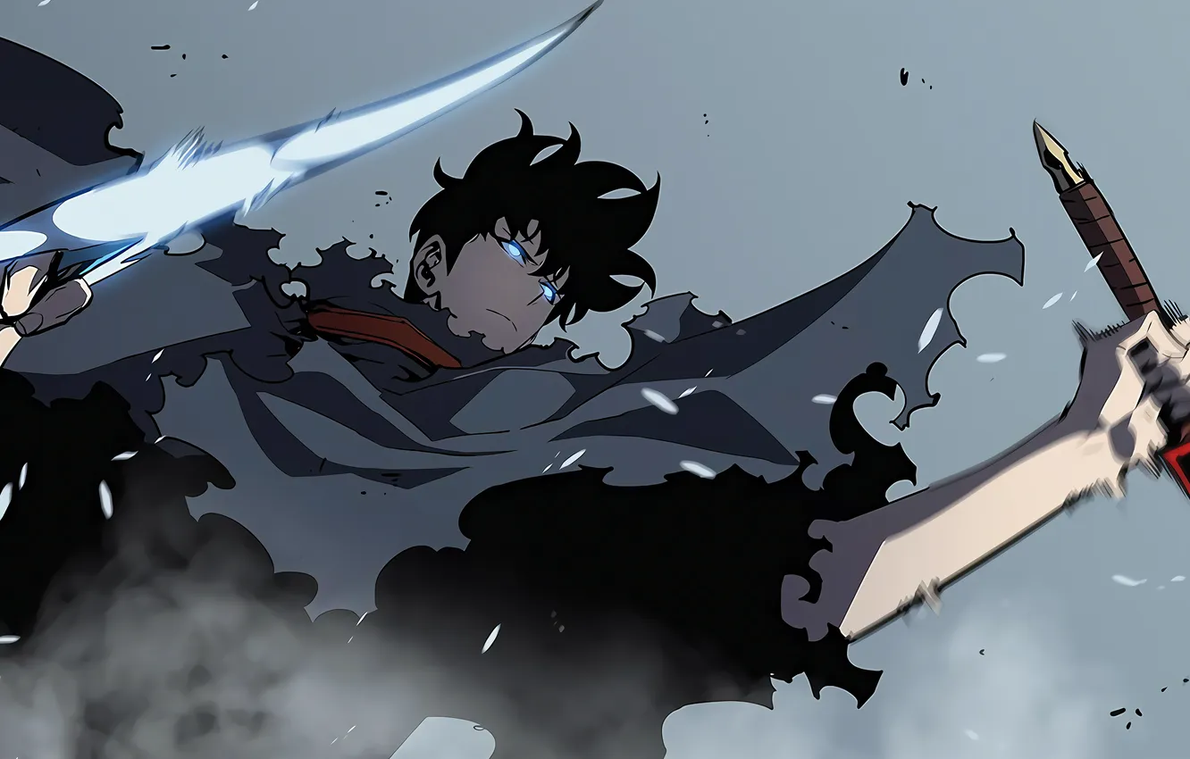 Photo wallpaper sword, South Korea, anime, power, boy, ken, blade, asian