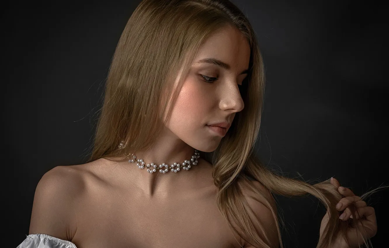 Photo wallpaper portrait, Alina, Evgeny Kozlov