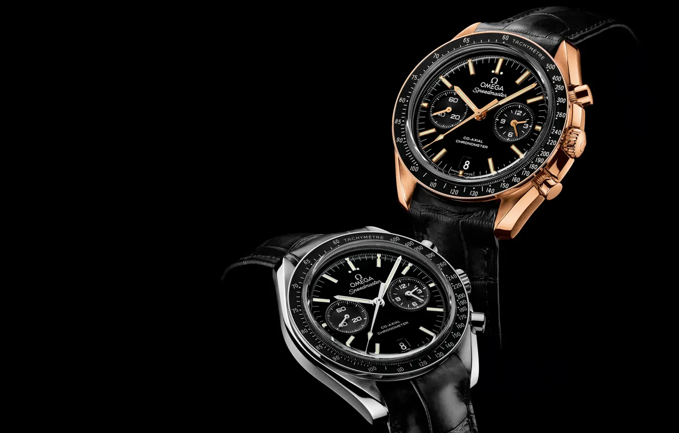 Photo wallpaper watch, Omega, Chronograph, Co-Axial, Moonwatch