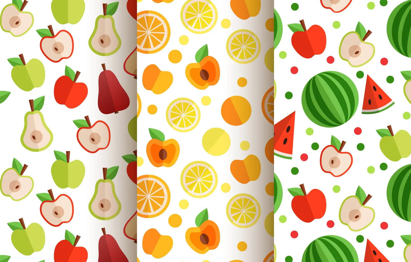 Photo wallpaper Apple, texture, Orange, fruit, Color, patterns, fruit