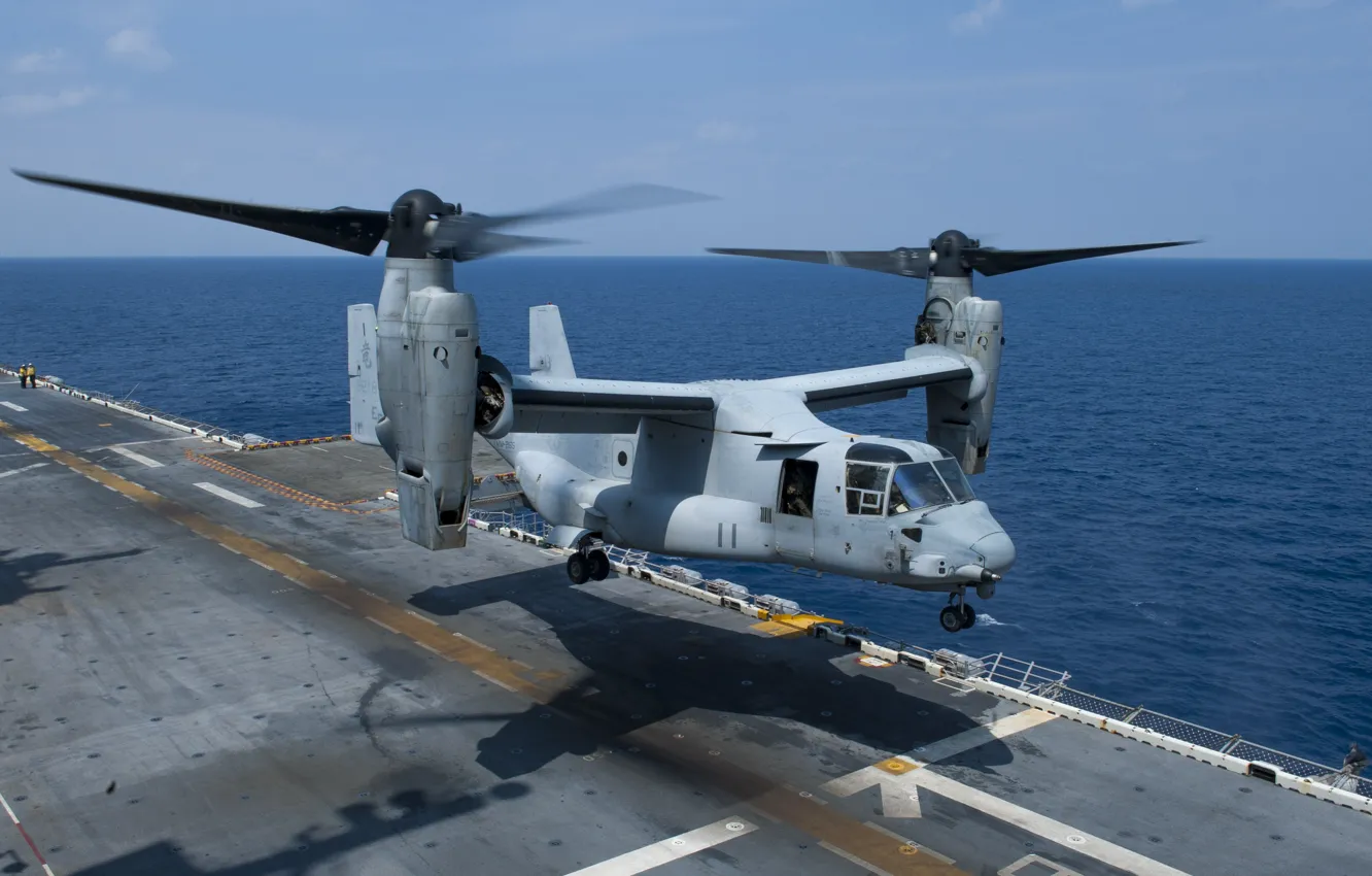 Photo wallpaper the rise, the tiltrotor, Osprey, MV-22