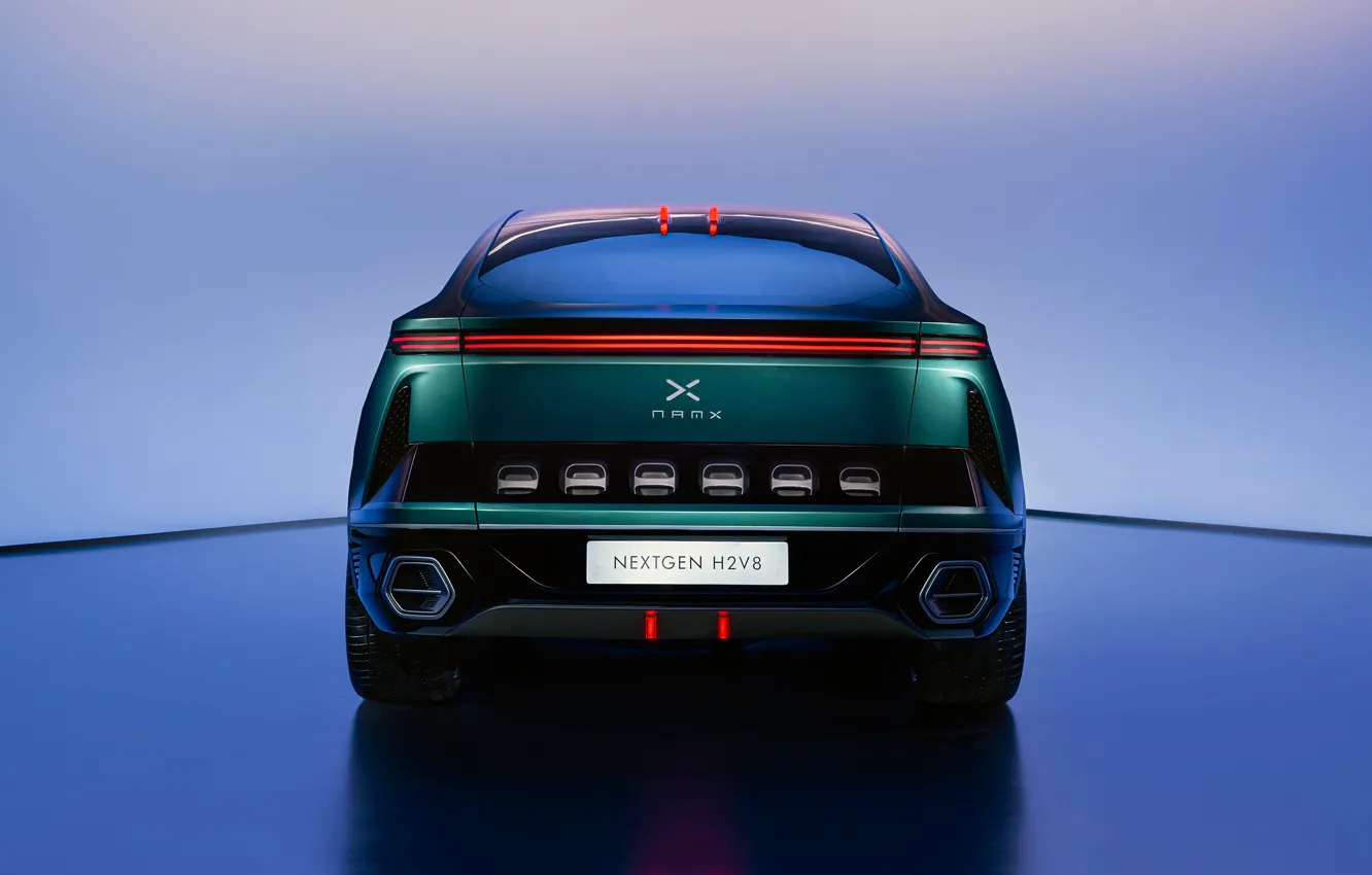 Photo wallpaper rear view, SUV, Pininfarina, 2023, New Automotive Mobility eXploration, HUV, NamX, hydrogen SUV