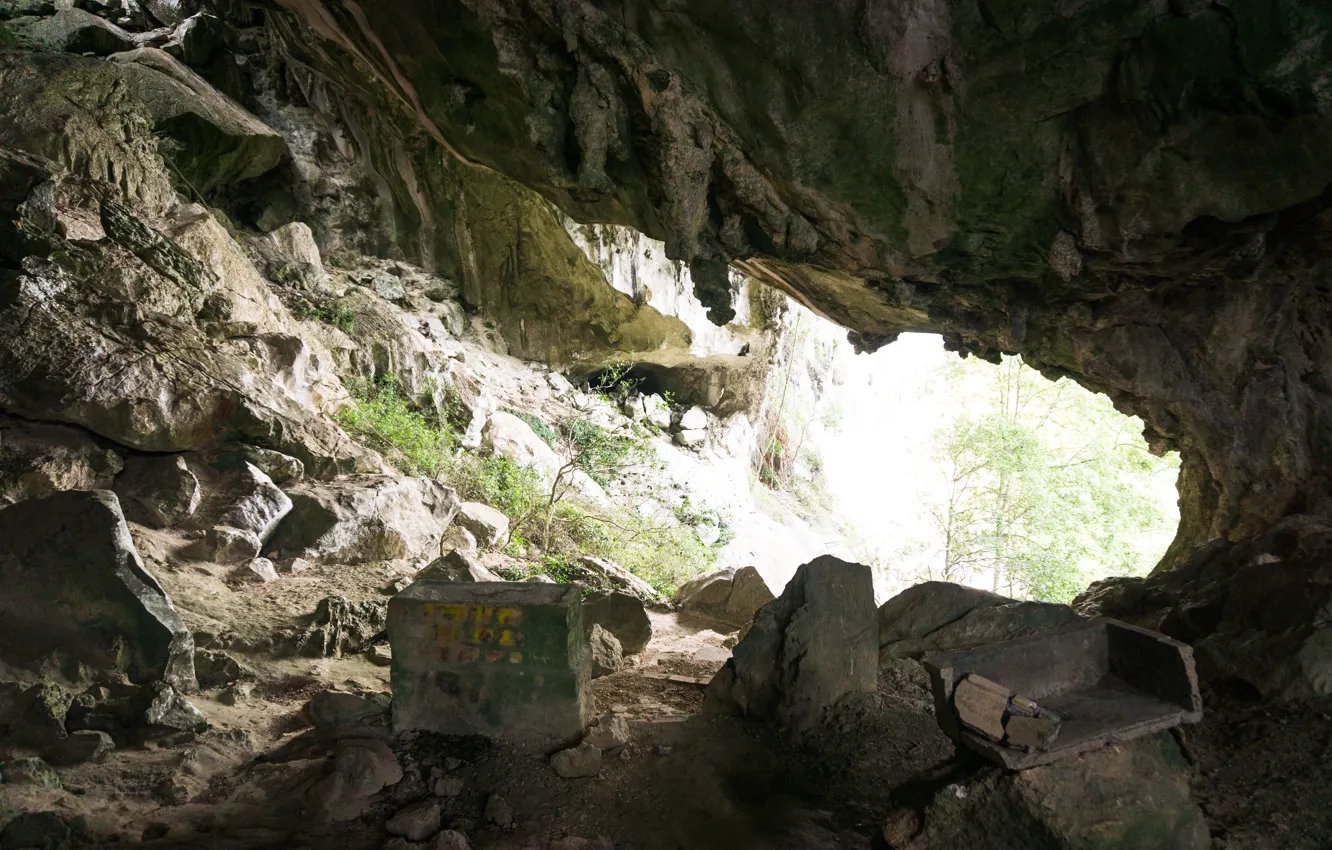 Photo wallpaper Malaysia, cave, Adventure, caves, charas, gua