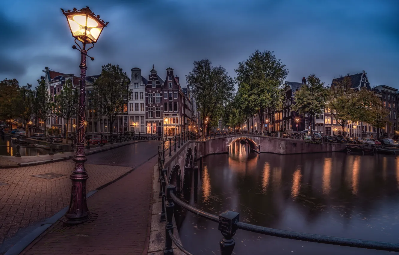 Photo wallpaper Holland, Amsterdam, North Holland