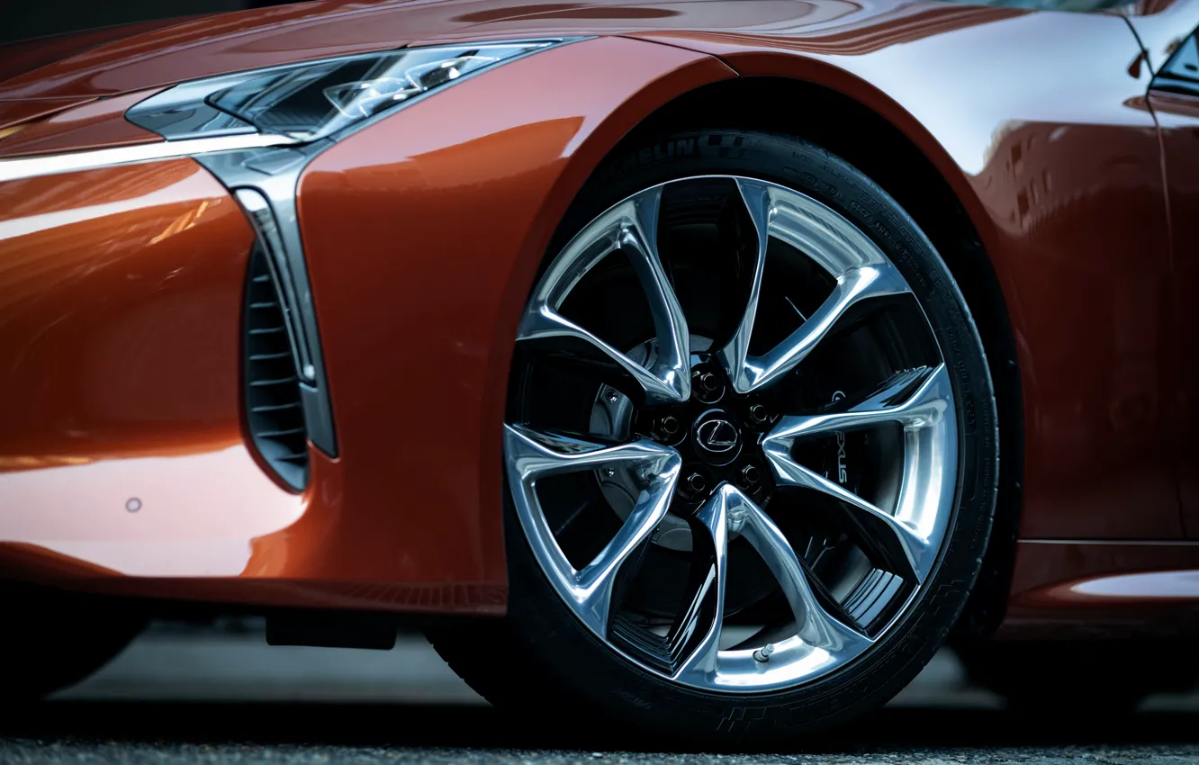 Photo wallpaper wheel, Lexus, convertible, 2021, LC 500 Convertible