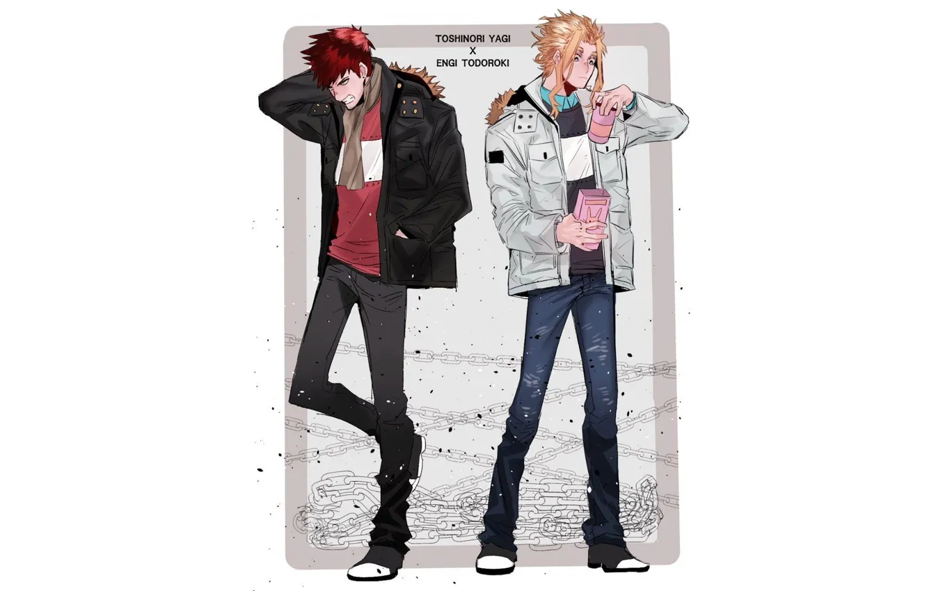 Photo wallpaper guy, Boku no Hero Academy, My hero Academy, My Hero Academia, Todoroki, Toshinori Yaga