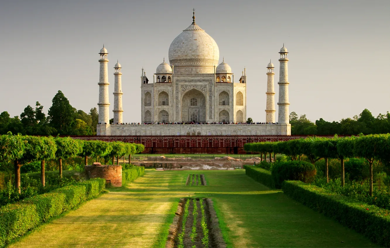 Photo wallpaper castle, India, monument, temple, Taj Mahal, The Taj Mahal, Agra, India