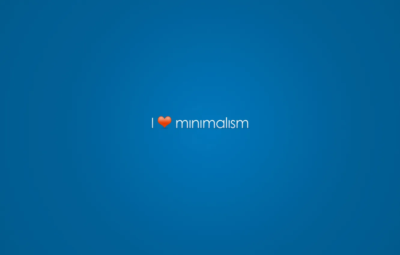 Photo wallpaper minimalism, love