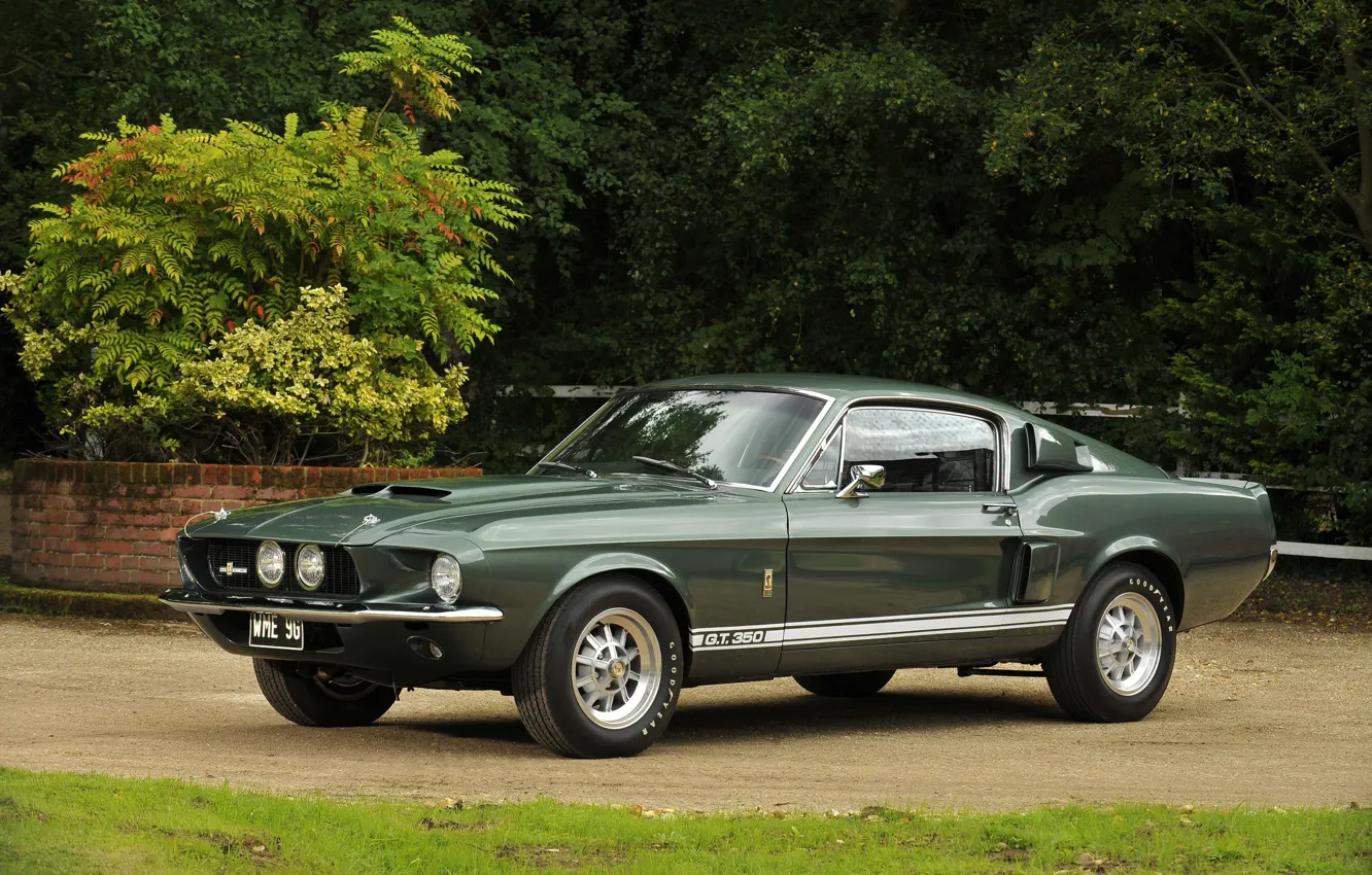 Photo wallpaper Ford Mustang, 1967, Muscle Car, Shelby GT350