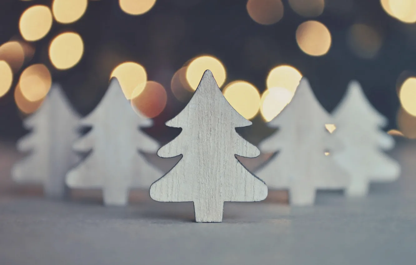 Photo wallpaper holiday, toy, tree