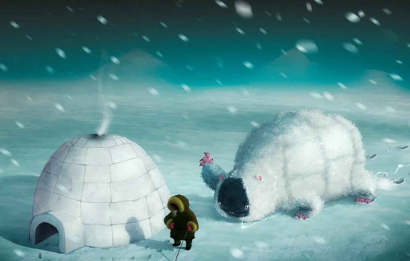 Photo wallpaper figure, needle, monster, 158