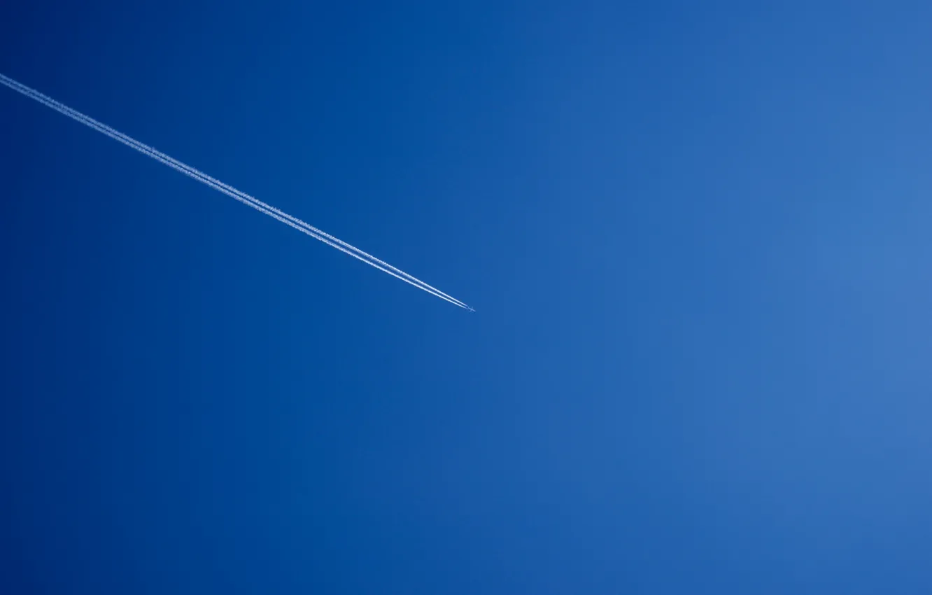 Photo wallpaper the sky, aviation, the plane