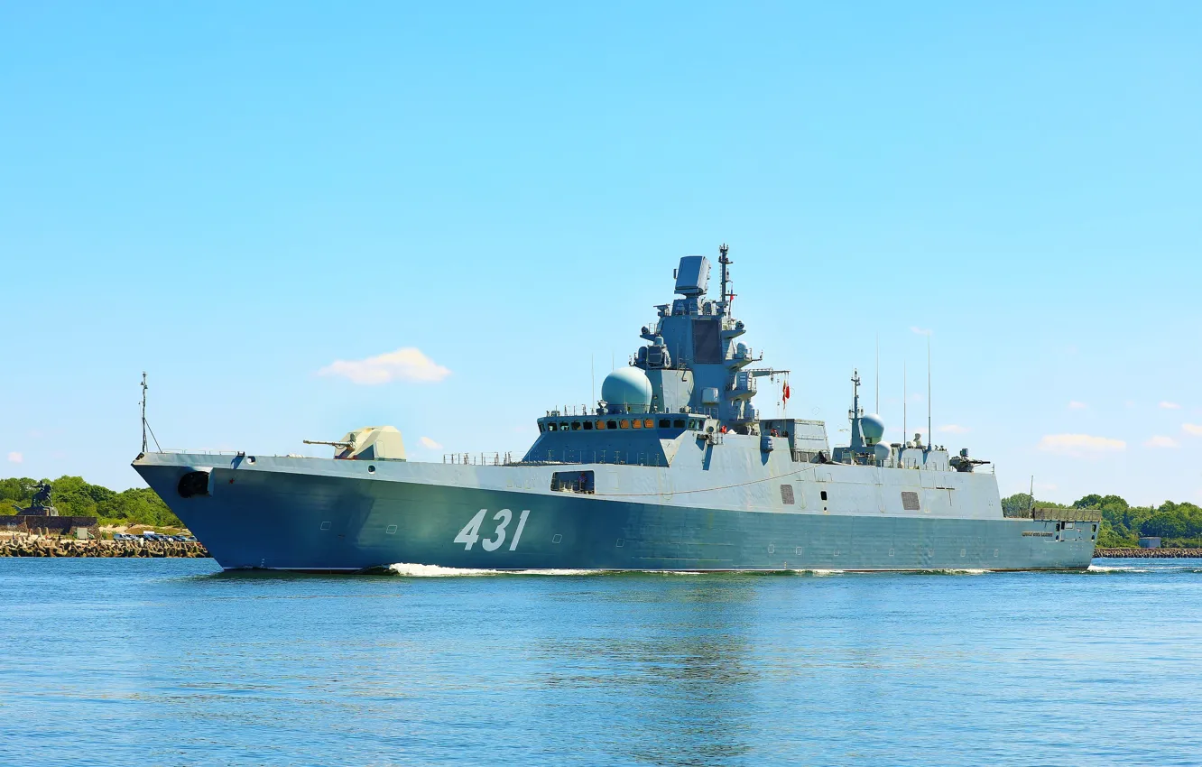 Photo wallpaper frigate, Baltika, Admiral Kasatonov