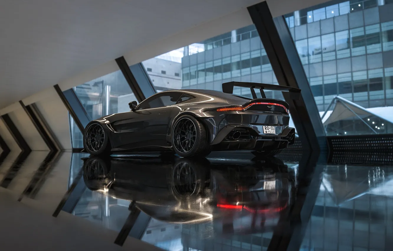 Photo wallpaper Aston Martin, Rostislav Prokop, Vantage Monumentum