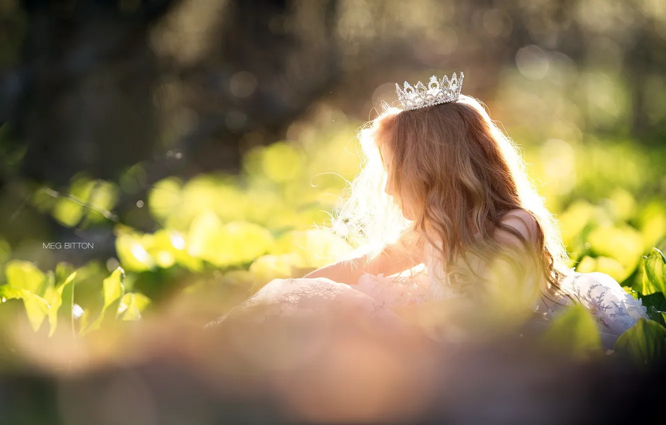 Photo wallpaper summer, light, girl