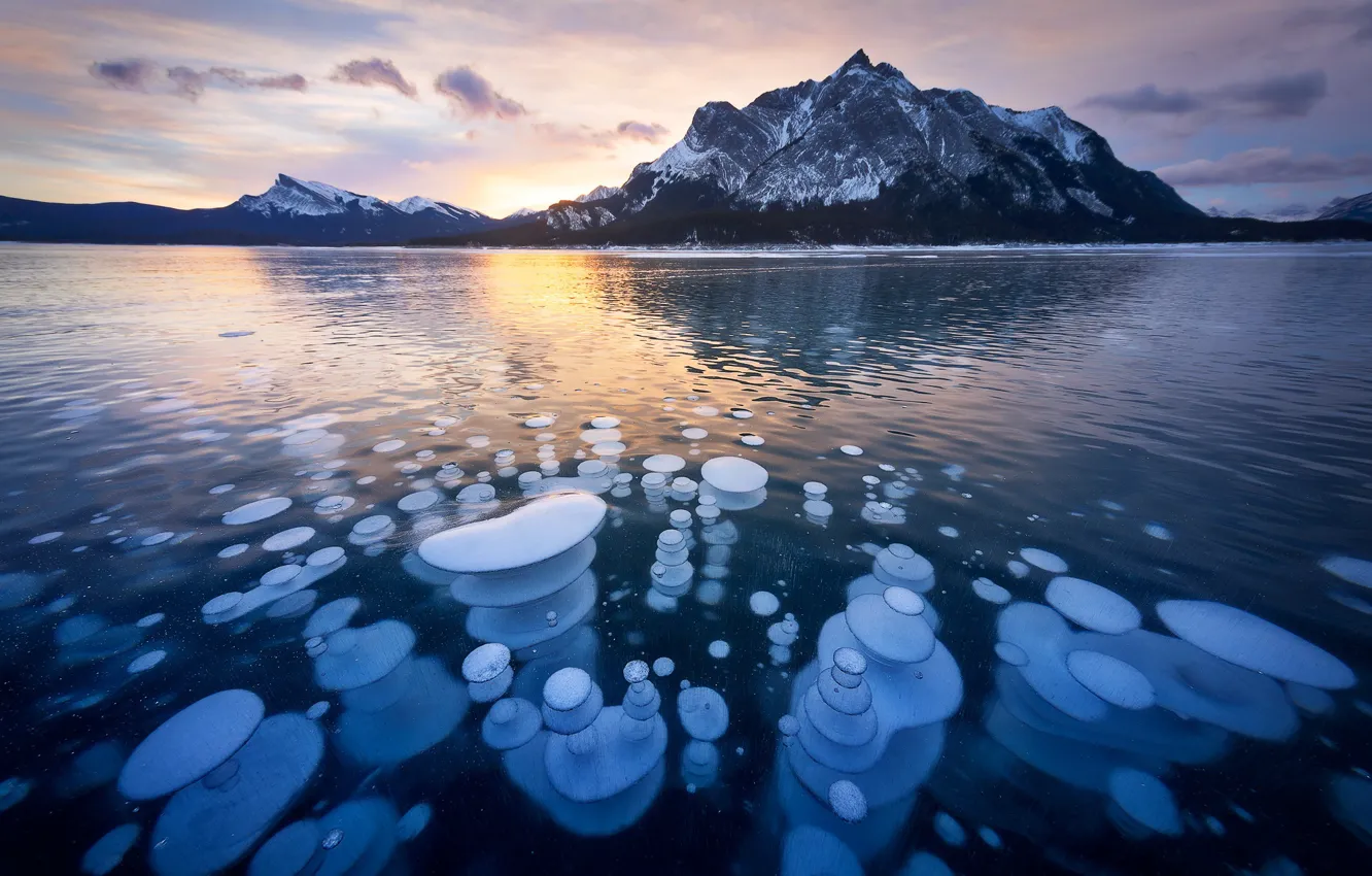 Photo wallpaper Alberta, Canada, Cline River