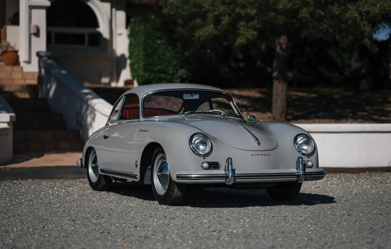 Photo wallpaper Porsche, 1956, 356, Porsche 356A 1600 Coupe