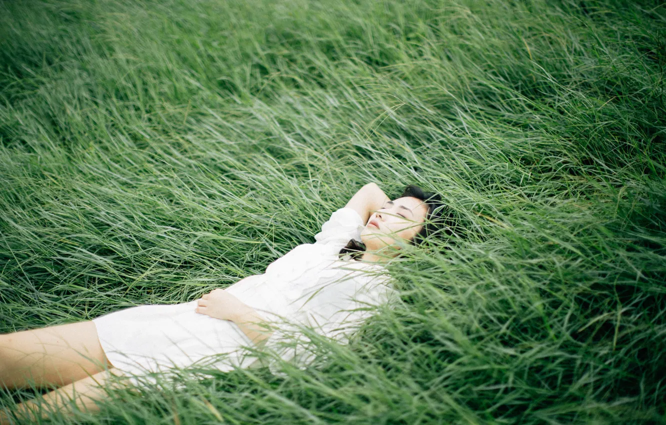 Photo wallpaper China, girl, sexy, girls, woman, model, asian, cute