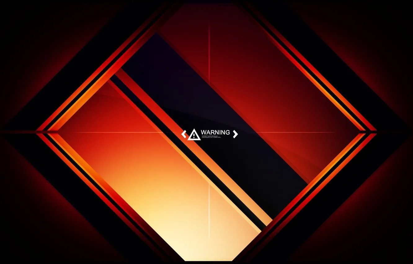 Photo wallpaper square, burns, Hot Zone