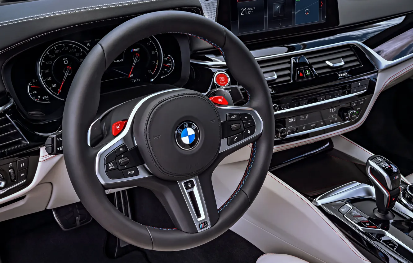 Photo wallpaper devices, BMW, the wheel, 2017, M5, F90, M5 First Edition