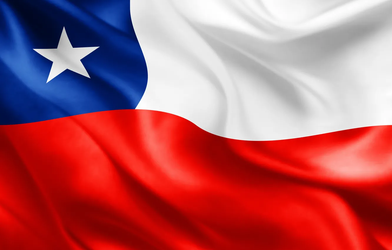 Photo wallpaper background, star, flag, star, fon, flag, Chile, chile