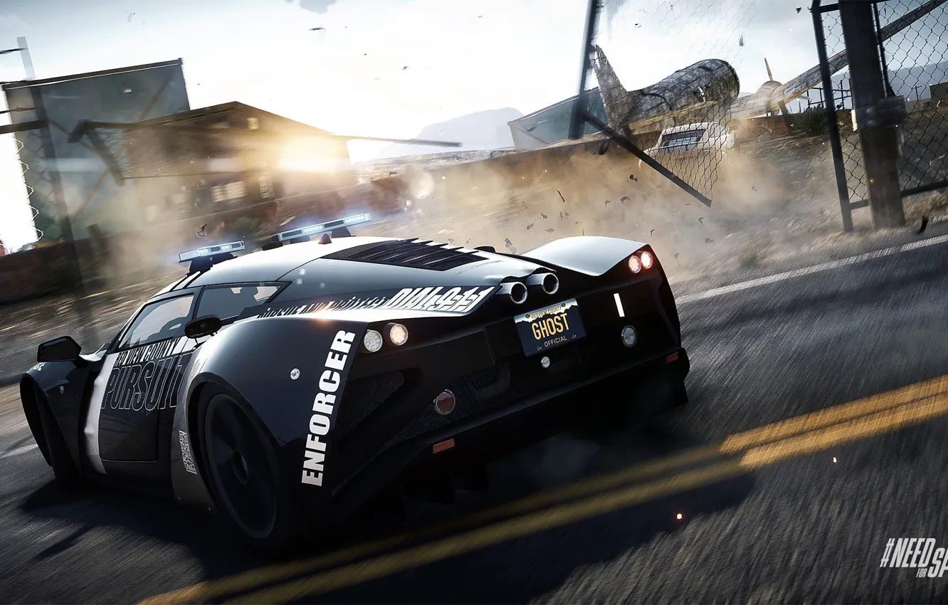 Photo wallpaper Need for Speed, nfs, police, 2013, pursuit, marussia b2, Rivals, NFSR