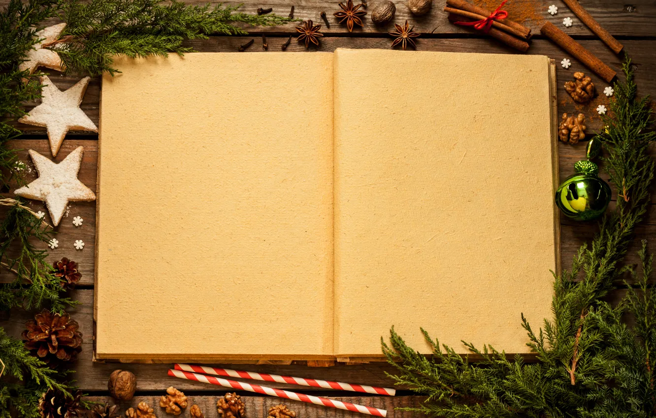 Photo wallpaper new year, Christmas, Christmas, merry christmas, cookies