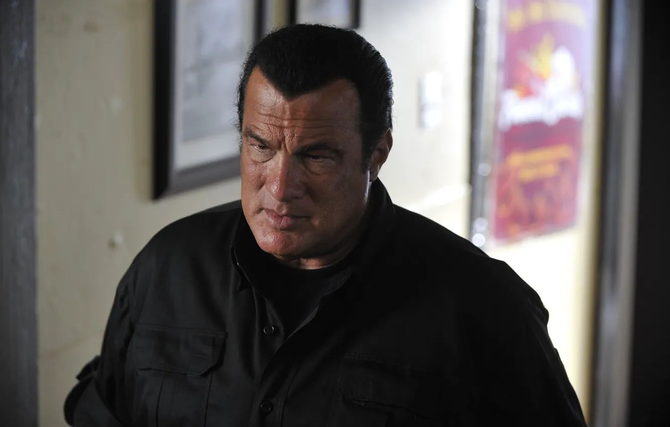 Photo wallpaper pose, actor, the series, actor, Steven Seagal, Steven Seagal, Real justice, True Justice