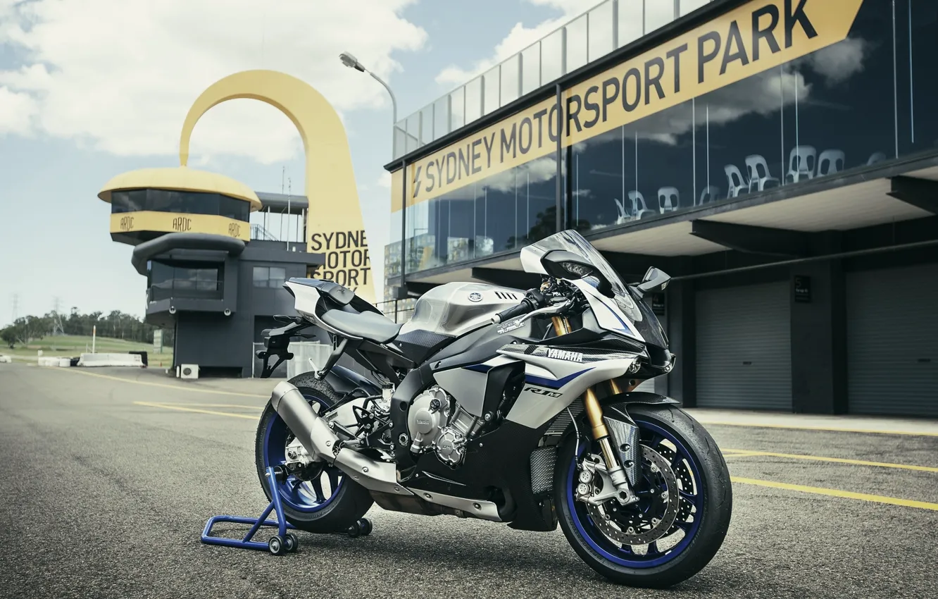 Photo wallpaper Yamaha, Moto, Track, Superbike, 2016, Sportbike