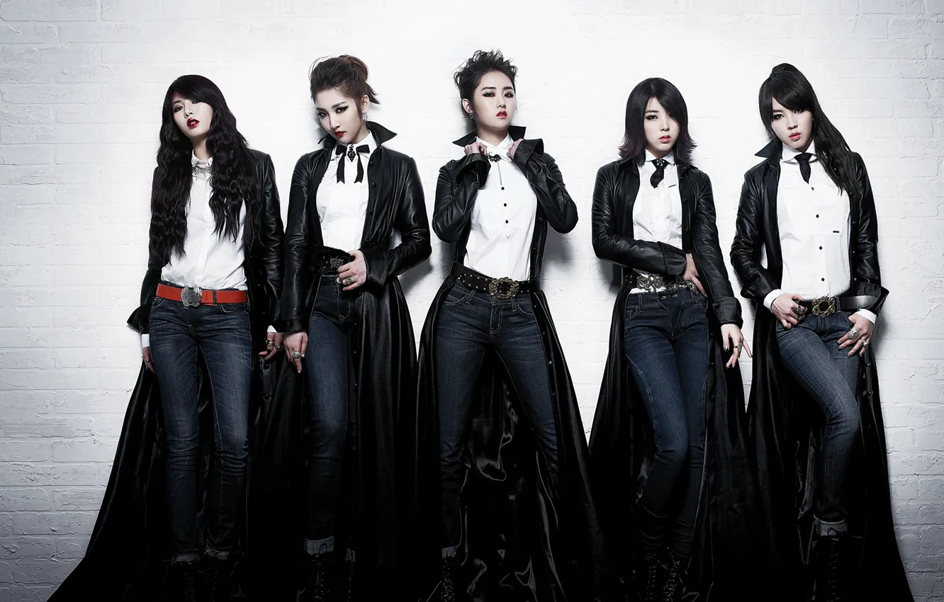Photo wallpaper music, girls, Asian girls, South Korea, k-pop, 4Minute, Kim Hyun, Kim Hyun
