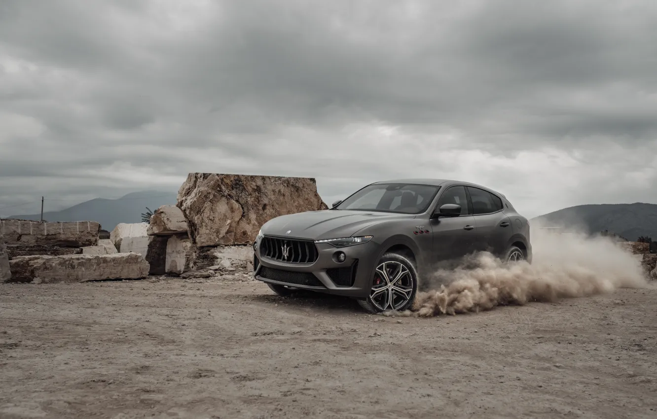 Photo wallpaper car, Maserati, Off-Road, Levante, Maserati Levante Trofeo