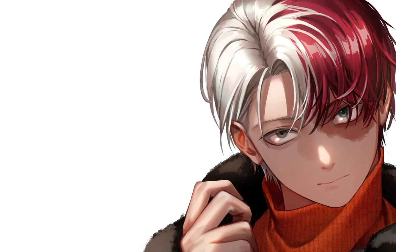 Photo wallpaper look, guy, Boku no Hero Academy, My hero Academy, My Hero Academia, Todoroki Shoto