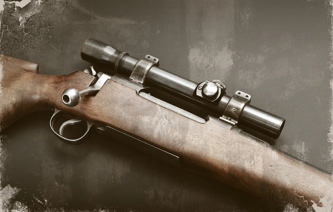 Photo wallpaper weapons, background, rifle, sniper, Lee-Enfield, Lee-Enfield