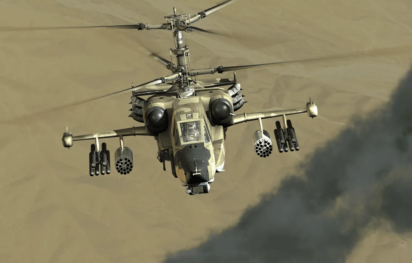 Photo wallpaper USSR, KA-50, Attack helicopter, OKB N.I. Kamov