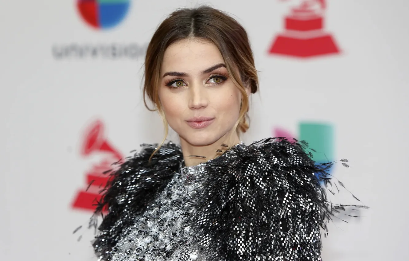 Photo wallpaper look, makeup, actress, hair, photo session, Ana de Armas, Ana de Armas