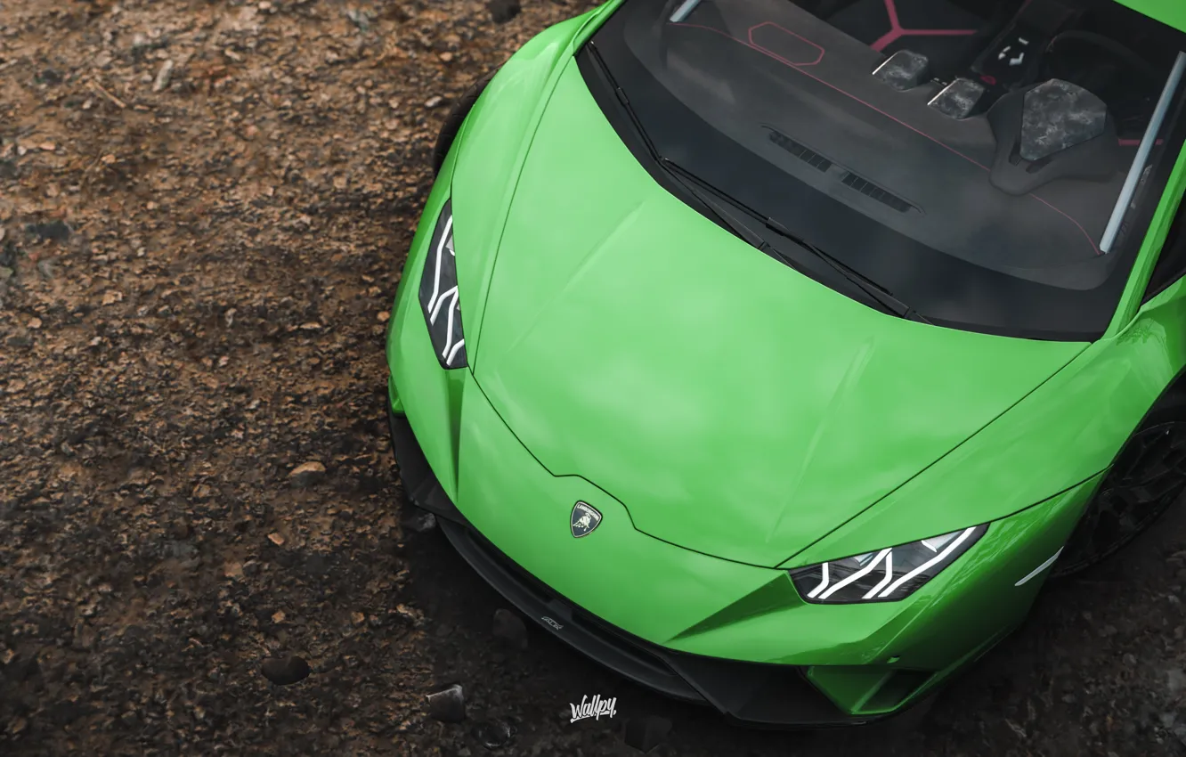 Photo wallpaper Lamborghini, Microsoft, game, Huracan, Forza Horizon 4, by Wallpy