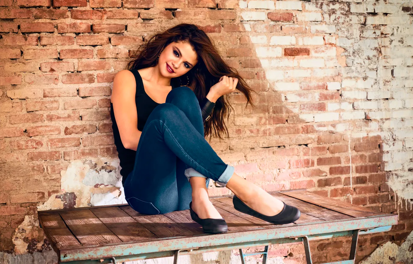 Photo wallpaper summer, Neo, Adidas, brand, spring, Selena Gomez, 2014