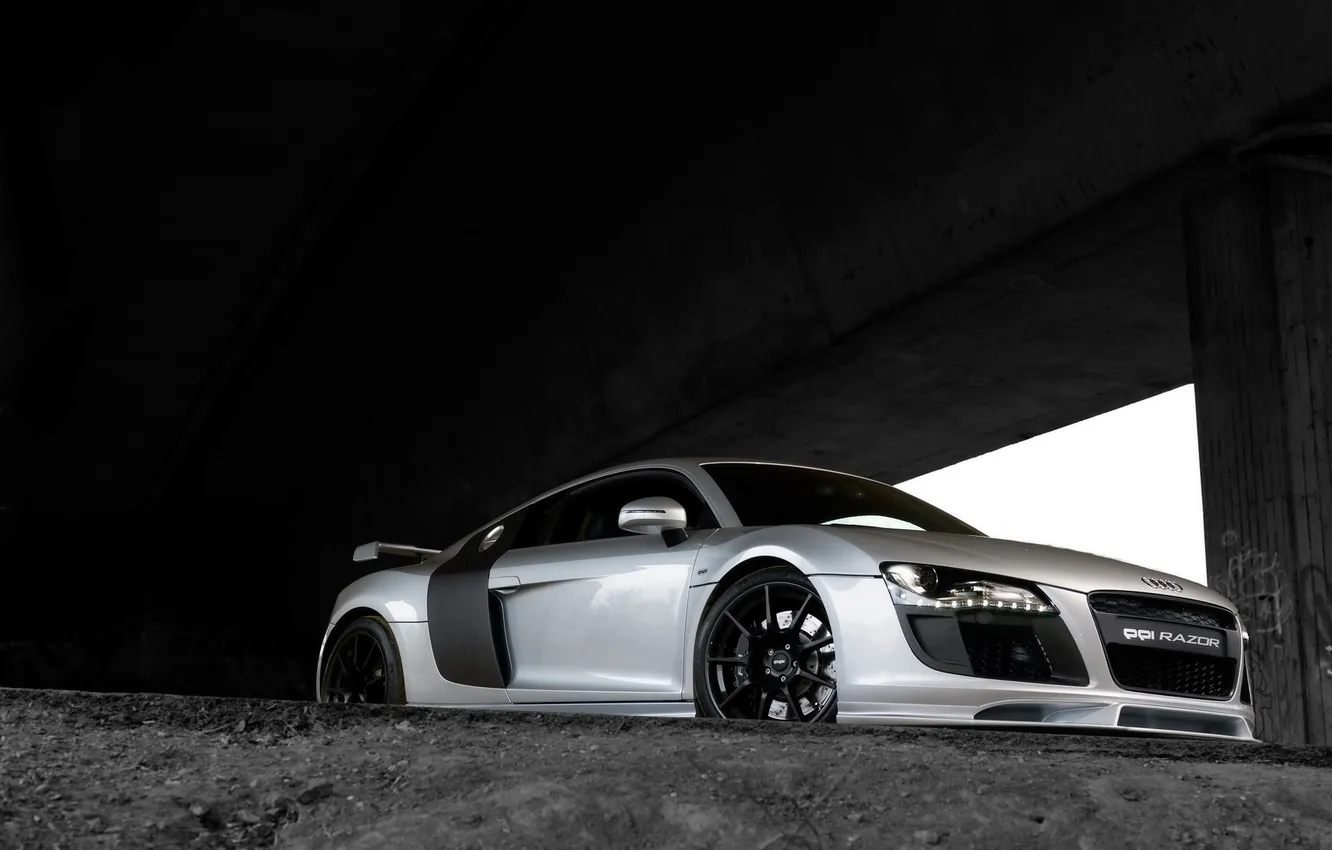 Photo wallpaper Audi, Front, Razor
