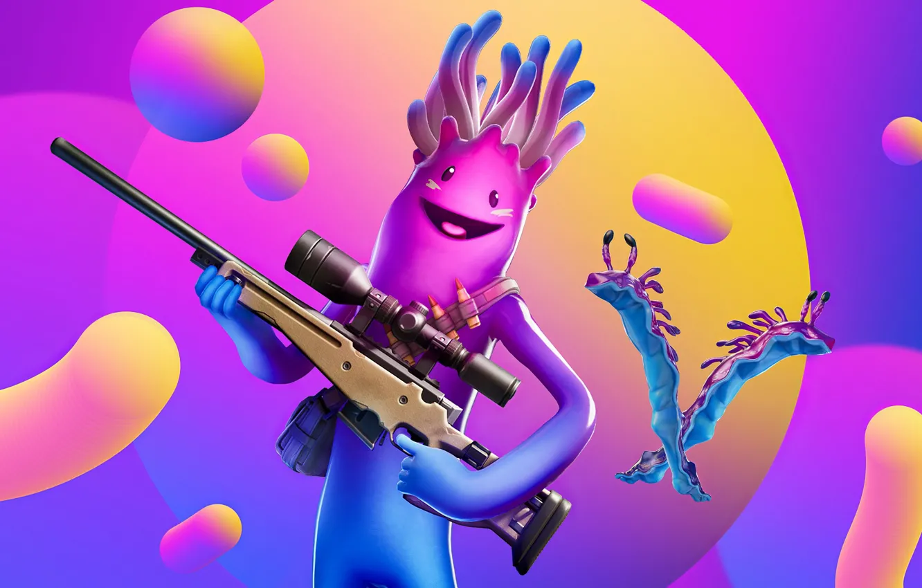 Photo wallpaper weapons, fantasy, being, Fortnite